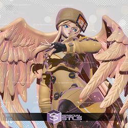 Millia Rage Guilty Gear Wings STL Printer Files