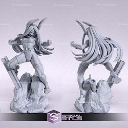 Mirko Anime Battle My Hero Academia STL Printer Files