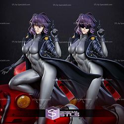 Motoko Kusanagi in Battle STL Printer Files