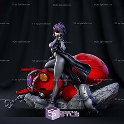 Motoko Kusanagi in Battle STL Printer Files