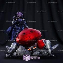 Motoko Kusanagi in Battle STL Printer Files