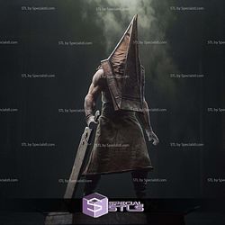 Pyramid Head Silent Hill 2 Remake STL Printer Files