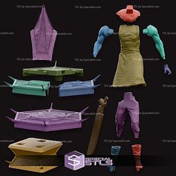 Pyramid Head Silent Hill 2 Remake STL Printer Files