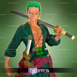 Zoro Roronoa Stand Pose STL Printer Files