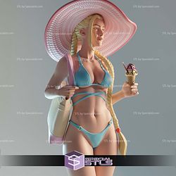 Cammy Bikini Beach Outfit V2 STL Printer Files