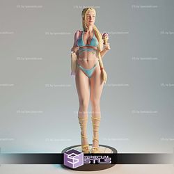 Cammy Bikini Beach Outfit V2 STL Printer Files