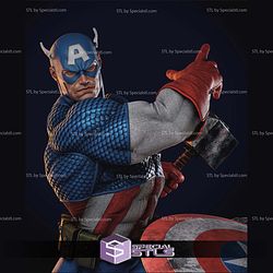 Captain America Comics and Ultron STL Printer Files