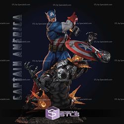 Captain America Comics and Ultron STL Printer Files