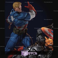 Captain America Comics and Ultron STL Printer Files