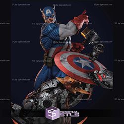 Captain America Comics and Ultron STL Printer Files