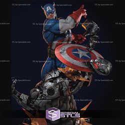 Captain America Comics and Ultron STL Printer Files