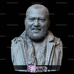 Bust Portrait STL Collection - Laurence Fishburne Bowery King