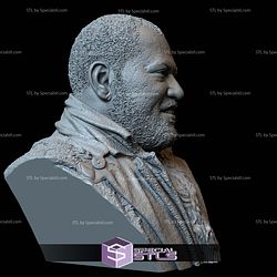 Bust Portrait STL Collection - Laurence Fishburne Bowery King