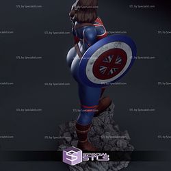 Captain Carter NSFW and Shield STL Printer Files