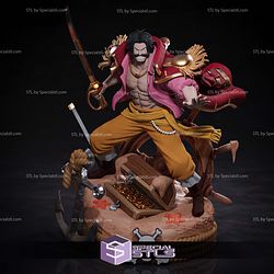 Gol D Roger Treasure One Piece STL Printer Files