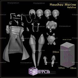 Houshou Marine Hololive STL Printer Files