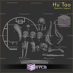 Hutao and Ghost STL Printer Files