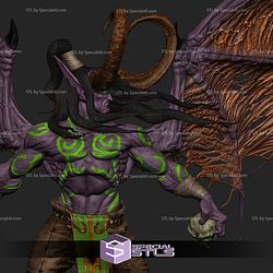 Illidan Stormrage Green 2024 STL Printer Files