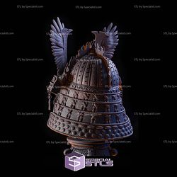 Life Size Daiten the Samurai Mask STL Printer Files