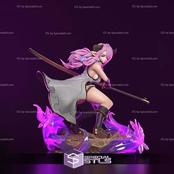 Narmaya Granblue in Action STL Printer Files