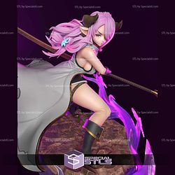 Narmaya Granblue in Action STL Printer Files