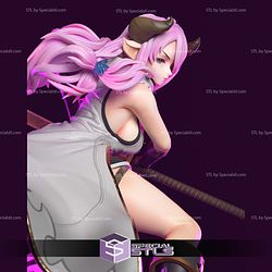 Narmaya Granblue in Action STL Printer Files