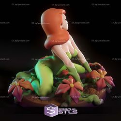 Poison Ivy Sitting Flower STL Printer Files