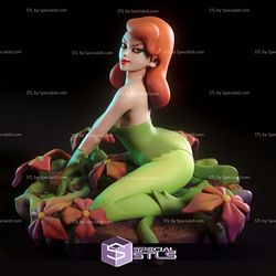 Poison Ivy Sitting Flower STL Printer Files