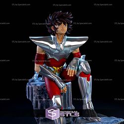 Pegasus Seiya Resting STL Printer Files