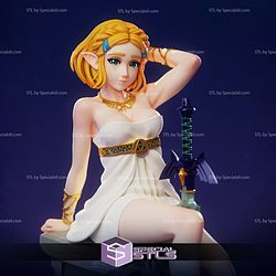 Princess Zelda White Dress STL Printer Files