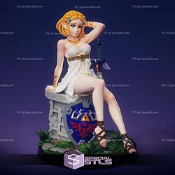 Princess Zelda White Dress STL Printer Files