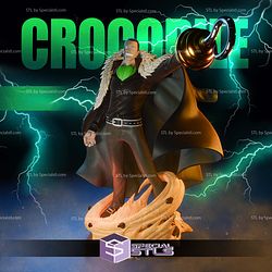 Sir Crocodile One Piece V2 STL Printer Files