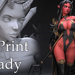 Devil 3D Print Fanart