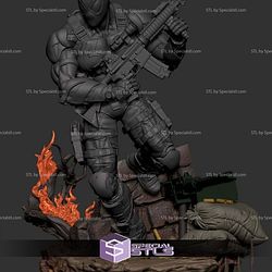 Tactical Spiderman Action STL Printer Files