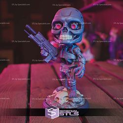 T-800 Terminator Chibi STL Printer Files