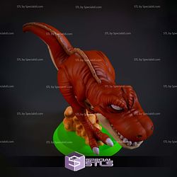 Rex Dinosaur Dragonball STL Printer Files