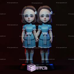 The Shining Sisters Horror STL Printer Files