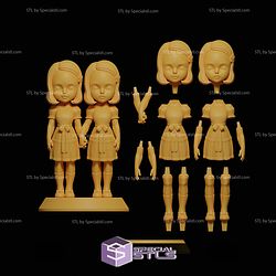 The Shining Sisters Horror STL Printer Files