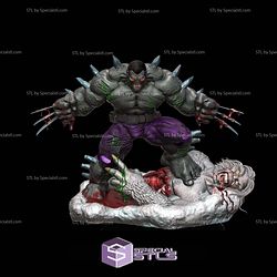 Weapon H Marvel Hero and Wendigo STL Printer Files