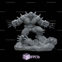 Weapon H Marvel Hero and Wendigo STL Printer Files