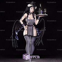 Albedo Overlord Bar Maid STL Printer Files