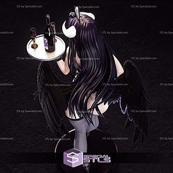 Albedo Overlord Bar Maid STL Printer Files