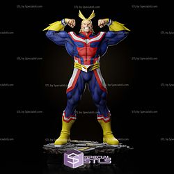 All Might Signature Pose STL Printer Files