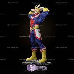 All Might Signature Pose STL Printer Files