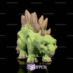 Basic STL - Articulated Stegosaurus