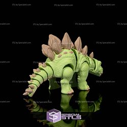 Basic STL - Articulated Stegosaurus