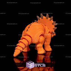 Basic STL - Articulated Triceratops