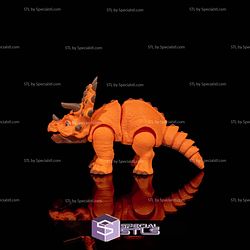 Basic STL - Articulated Triceratops