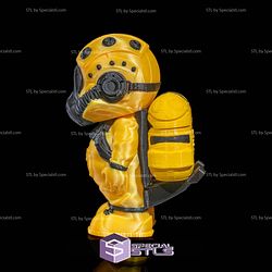 Basic STL - HazMat Suit Airpod Case and Holder