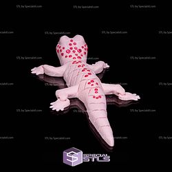 Basic STL - Print in Place Gecko